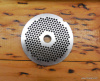 #12 EUROPEAN STYLE HY QUALITY STAINLESS STEEL GRINDER PLATE 1/8 INCH